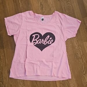 Pink Barbie Heart T-Shirt Sz XXL funny Prep Girly Feminine Danty Y2k Dopamine